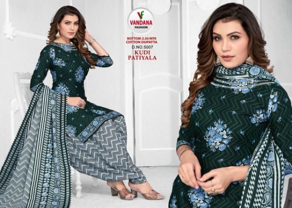 Vandana Kudi Patiyala Vol-5 Cotton Designer Exclusive Dress Material